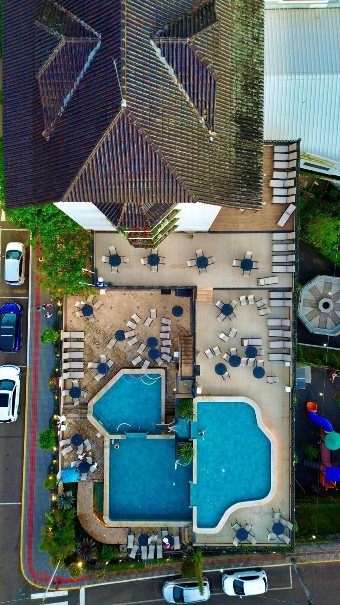 Hotel Vila Germanica Piratuba Esterno foto